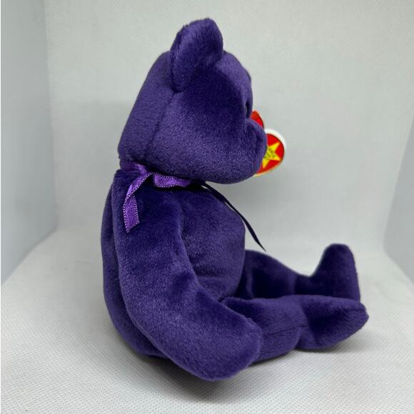 TY BEANIE BABIES PRINCESS the BEAR 1997 Plush Stuffed Animal - Picture 4 of 5